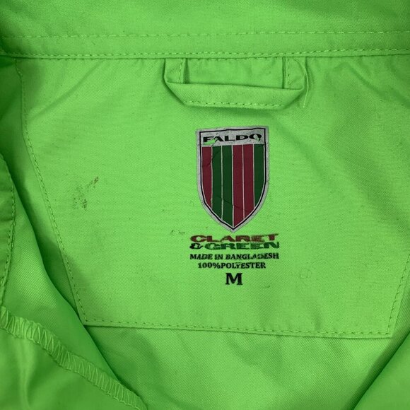 Faldo Short Sleeve Shirt Medium Gray Golf Polo Casual - Picture 3 of 3